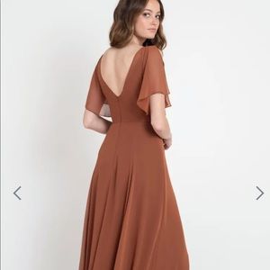 Jenny Yoo Cinnamon Brown Wedding Gown